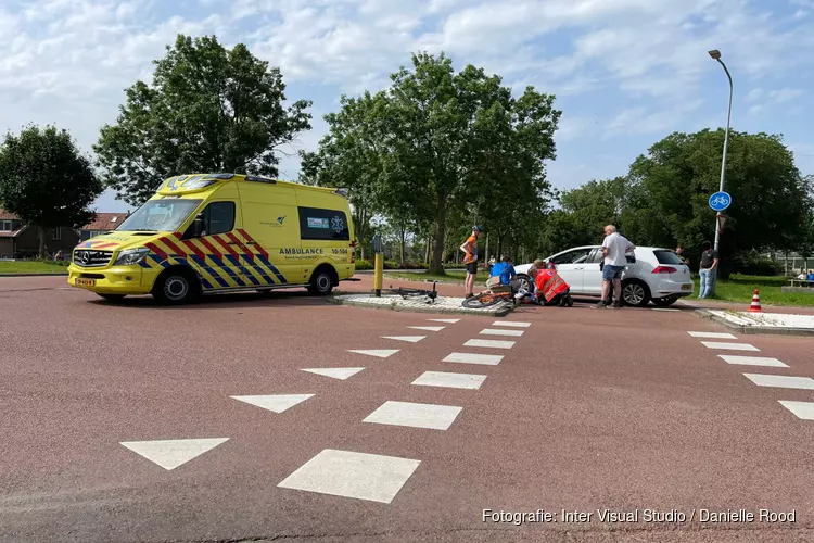 Wielrenner aangereden in Wervershoof