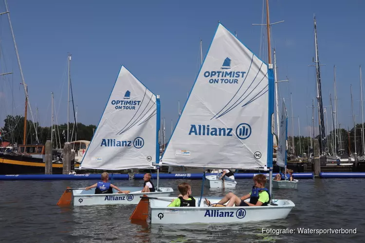 Optimist on Tour 16 & 17 juli weer terug in Hoorn, nu ook met aangepast zeilen!