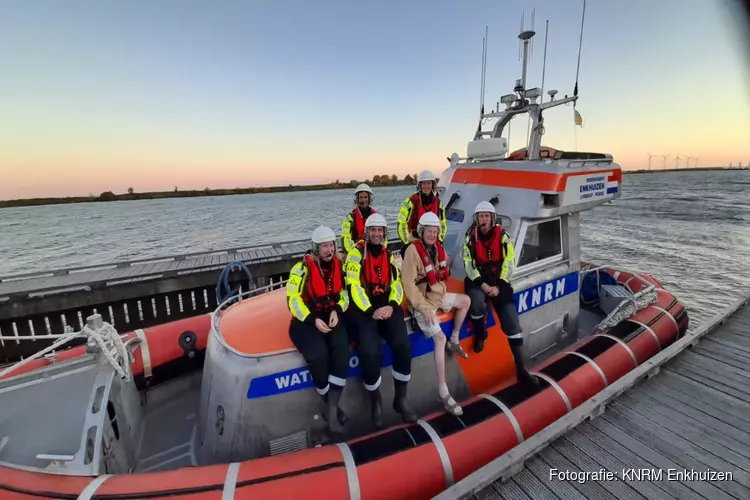 KNRM-donateur in het zonnetje gezet