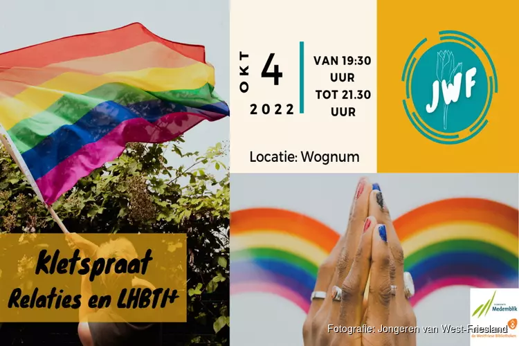 Jongeren van West-Friesland zet zich in voor de (jonge) LHBTIQ+ gemeenschap