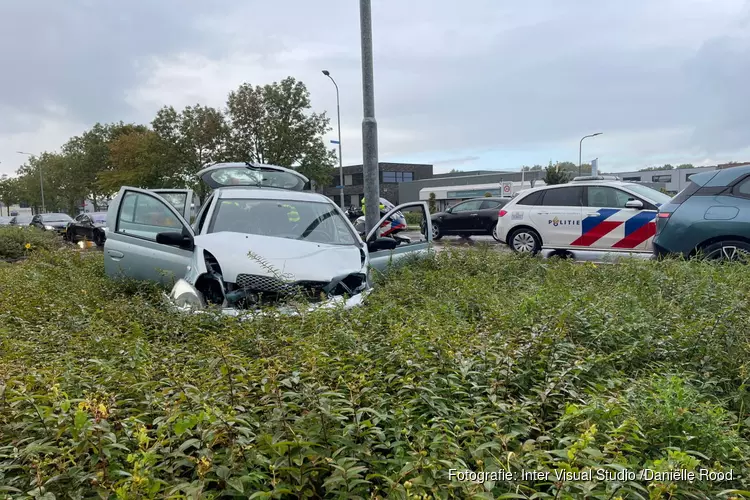 Veel schade bij ongeval in Grootebroek