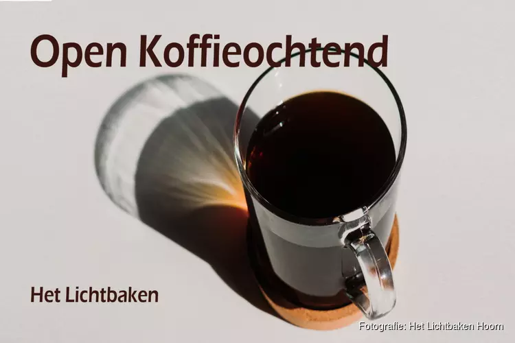 Open koffieochtend in Hoorn op donderdag 20 oktober 2022