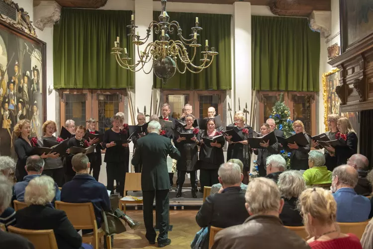 Kerstconcert van Hoorns Kamerkoor in Westfries Museum