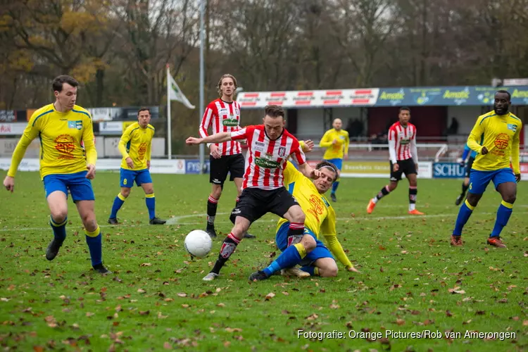 Hollandia sluit bewogen jaar toch goed af met winst op RKVV Velsen