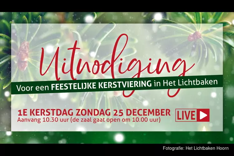 Bezoek het Kerstfeest in het Lichtbaken