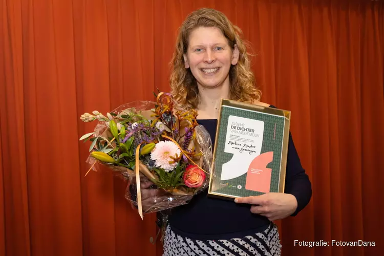 Martine Meester-van Groningen is de nieuwe Dichter van Medemblik geworden!