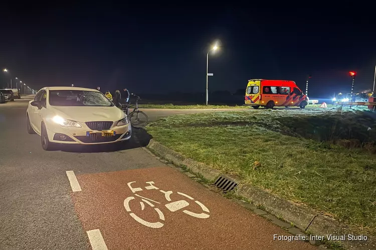 Fietser gewond bij ongeval in Enkhuizen