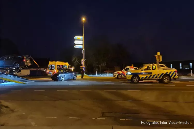Twee gewonden bij ongeval in Opmeer