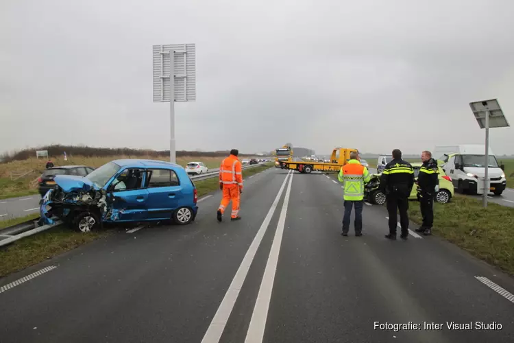 Drie gewonden bij ongeval in Obdam