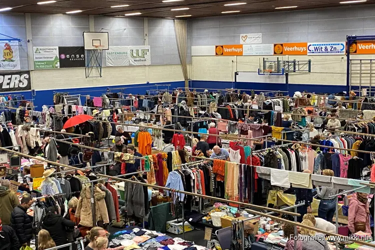 Komende zondag vlooienmarkt in Sportcentrum Vredehof Hoorn