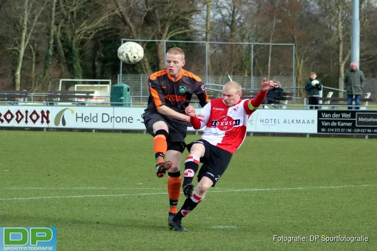 Alkmaarsche Boys knokt zich naar winst op Victoria O.