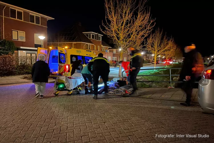 Fietsster gewond bij aanrijding in Enkhuizen