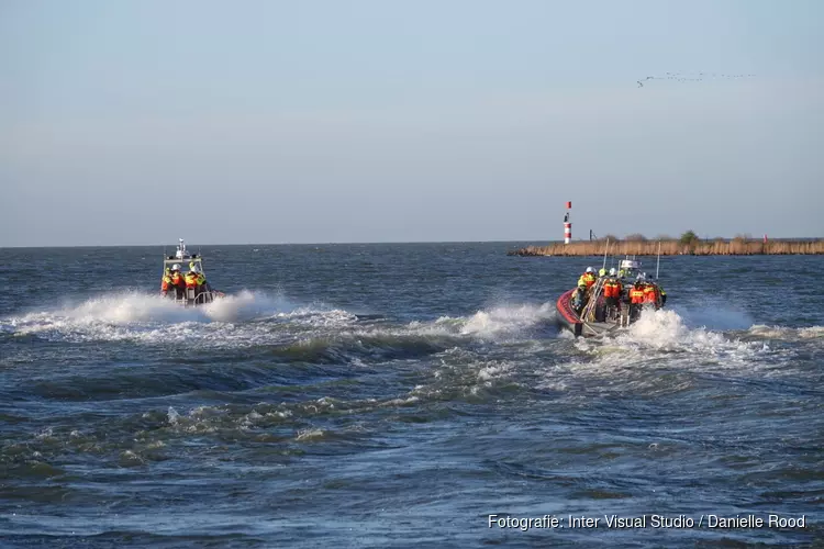 Brand op cruiseschip nabij Enkhuizen