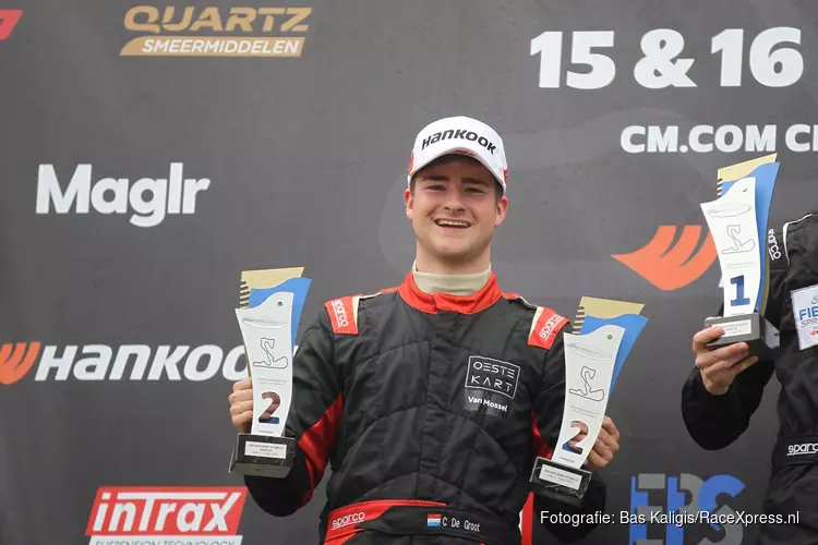 Calvin de Groot racet naar tweede plek tijdens eerste race in Ford Fiesta Sprint Cup