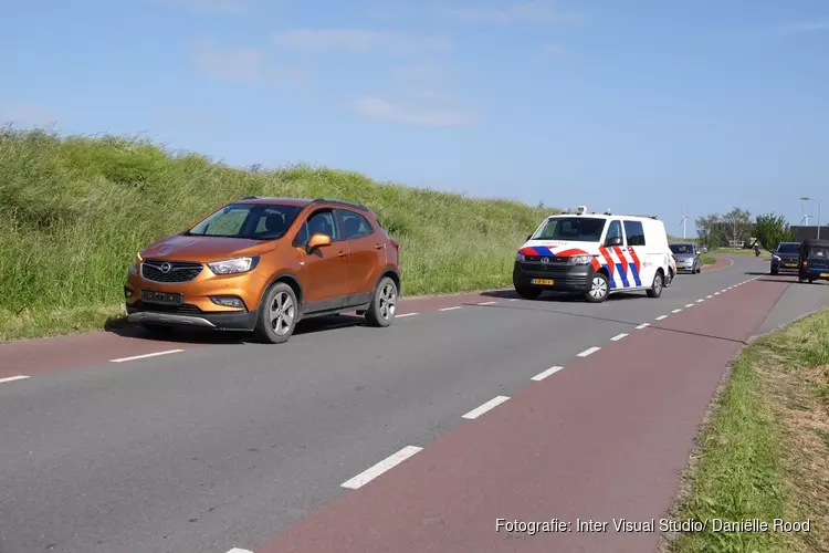 Fietser gewond bij aanrijding met auto in Wervershoof