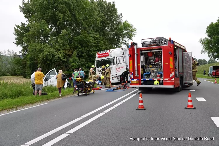 Westfrisiaweg afgesloten na ernstig ongeval bij Enkhuizen