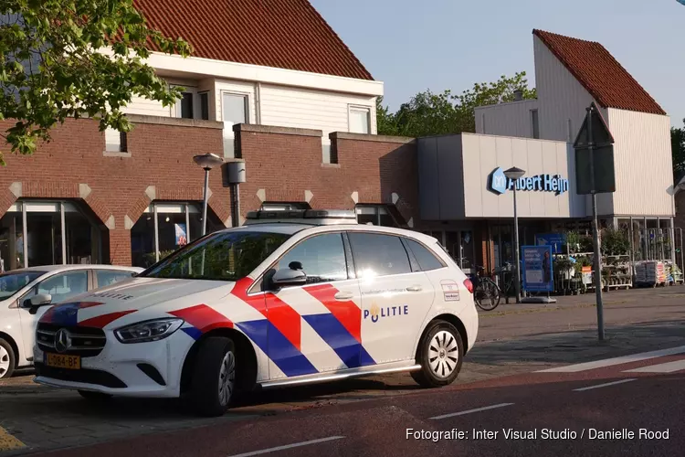 Overval op supermarkt Albert Heijn in Zwaag