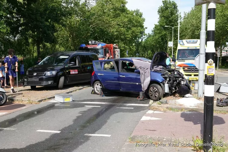 Gewonde bij frontale botsing in Hoorn