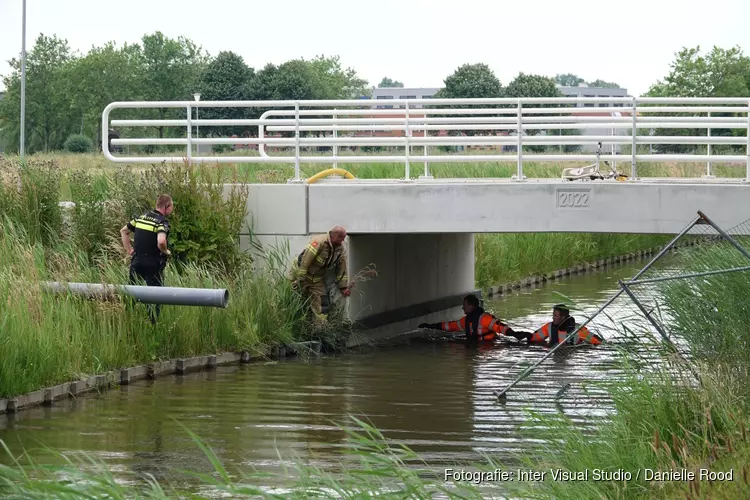 Duikactie in sloot Grootebroek blijkt gelukkig loos alarm