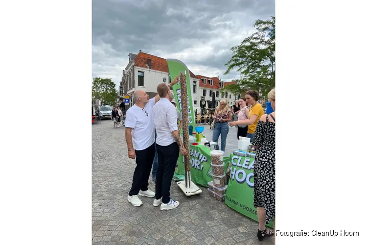 CleanUp Hoorn veegt de stoep aan met PeukMeuk op zaterdag 1 juli