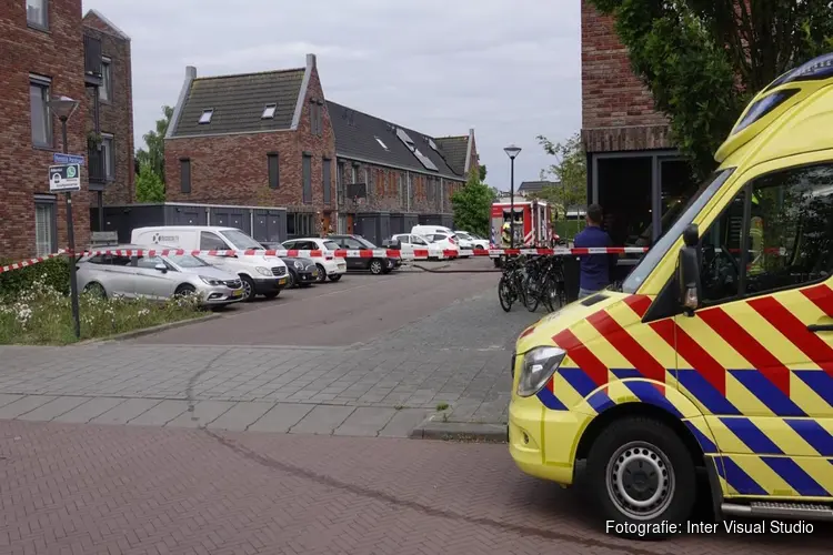 Man loopt brandwonden op door lekkende gasfles