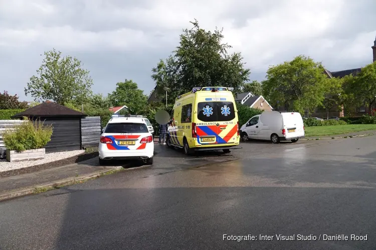 Fietser aangereden in Venhuizen