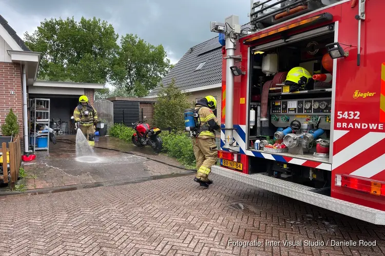 Kleine brand in woning in Medemblik