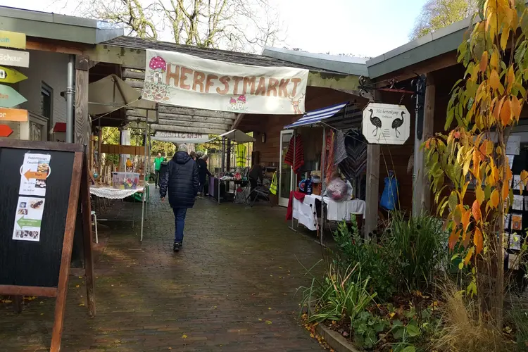 Herfstmarkt bij Hertenkamp Enkhuizen