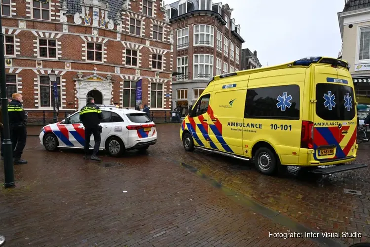 Scooterrijder gevallen in stadskern Hoorn