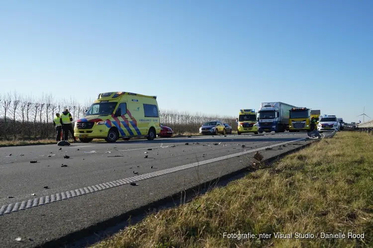 Ravage op Westfrisiaweg na ongeval