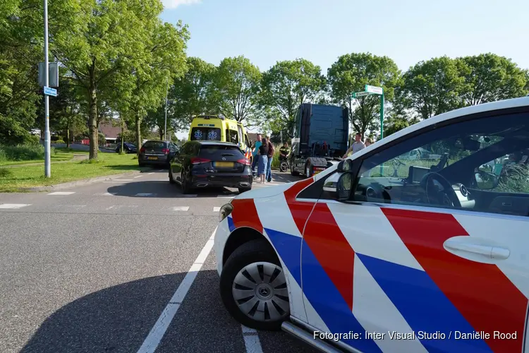 Fietser gewond na aanrijding in Lutjebroek
