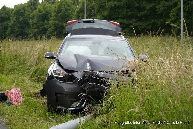 Ongeluk op Provincialeweg in Hoorn