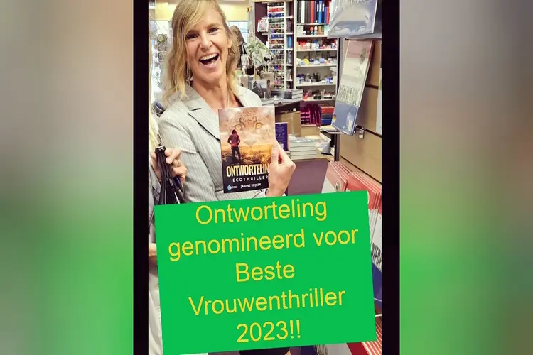 Janine Keijser met ‘Ontworteling’ op shortlist voor Beste Nederlandse vrouwenthriller van 2023!