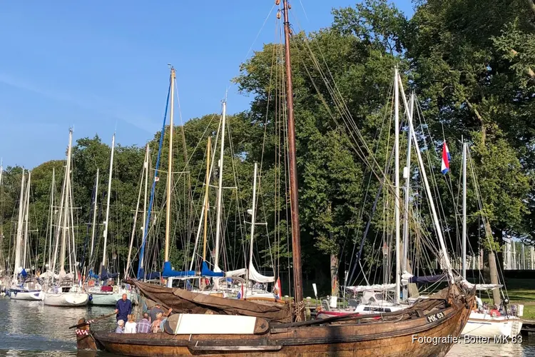 Korte tochtjes varen met de Botter MK 63 tijdens Cultuurweekend Hoorn op zaterdag 7 september!