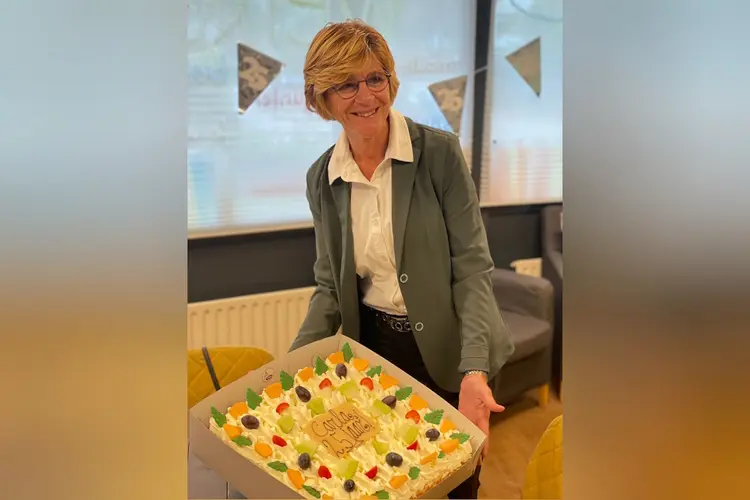 Carla Selbach viert 25 jarig jubileum op Het Fluitschip