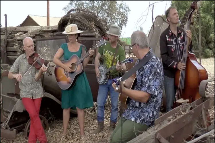 De Oldtime String Band in De Hooghe Heren Hoogwoud