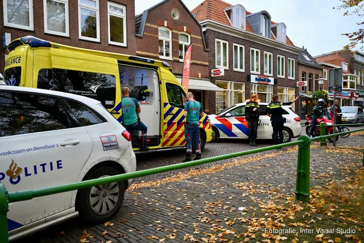 Steekincident in Hoorn: politie zoekt in binnenstad