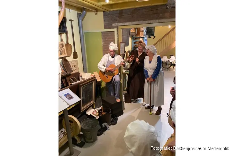 Kindertheater rondleiding in het Bakkerijmuseum Medemblik op zondag 10 november 2024