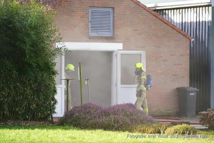 Keukenbrand in Zwaagdijk-West